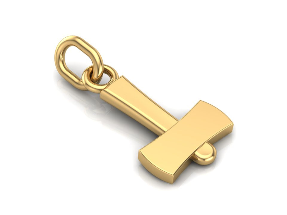 Pendentif Marteau et Thor — Argent 925
