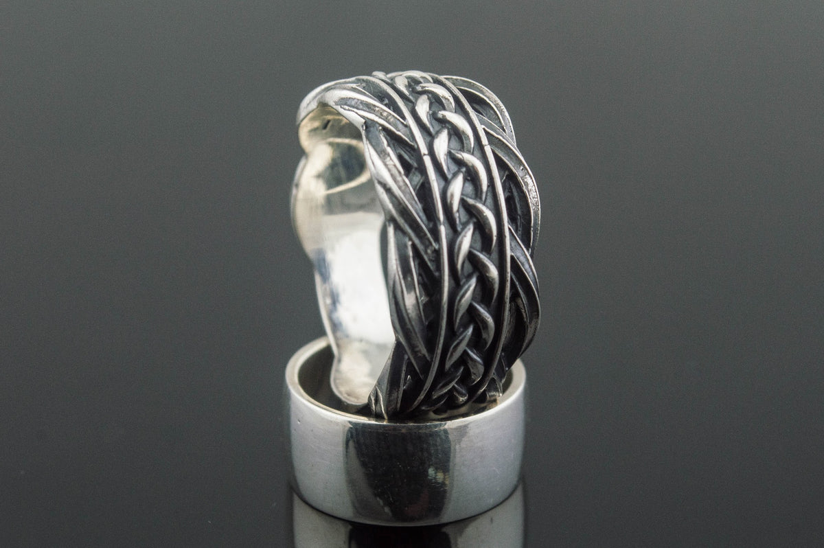 Bague Anneau Viking Ivar — Argent 925