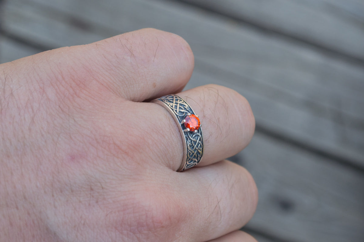 Bague Anneau Viking Rollon — Argent 925