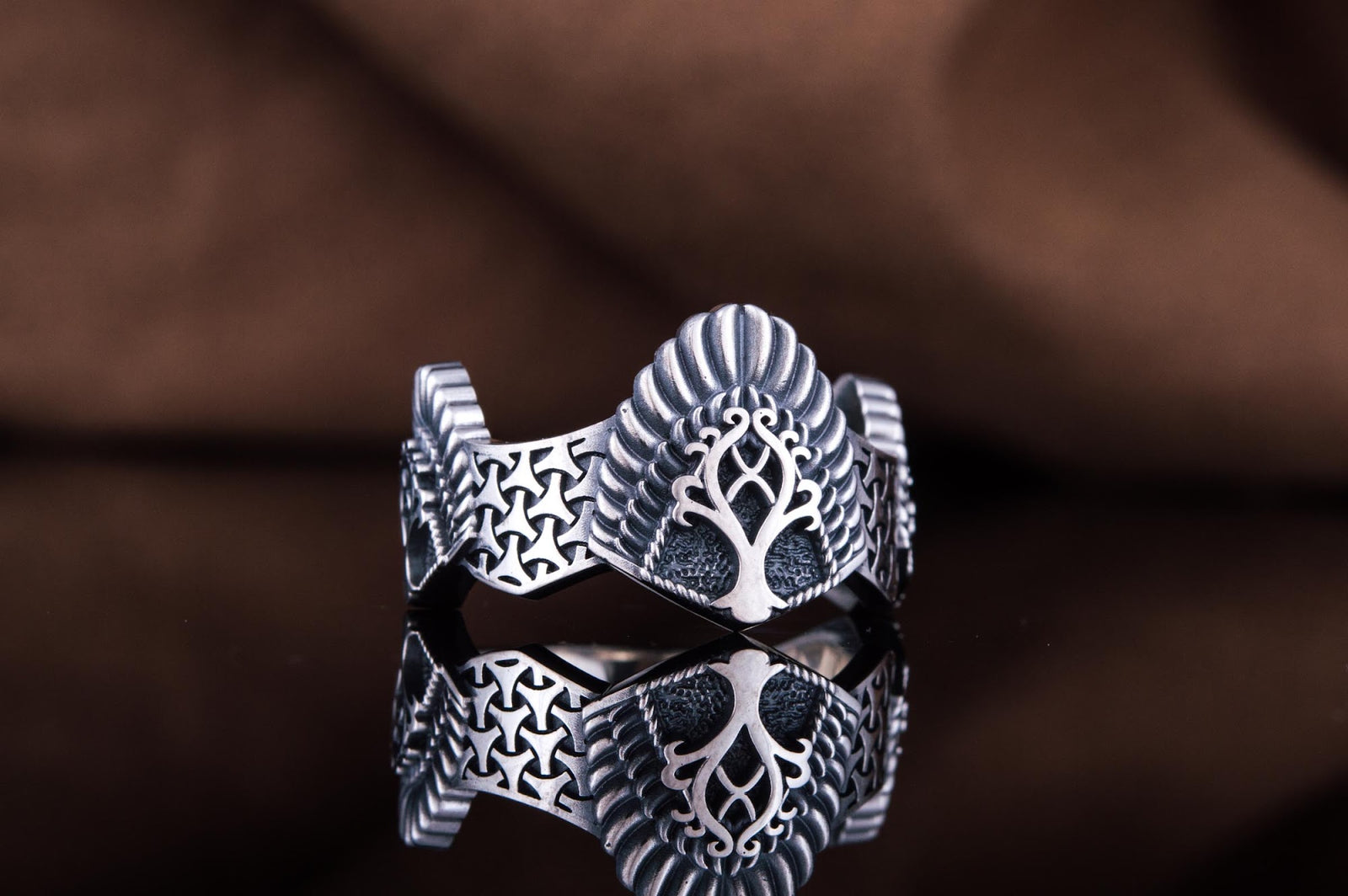 Bague Anneau Viking Astrid — Argent 925