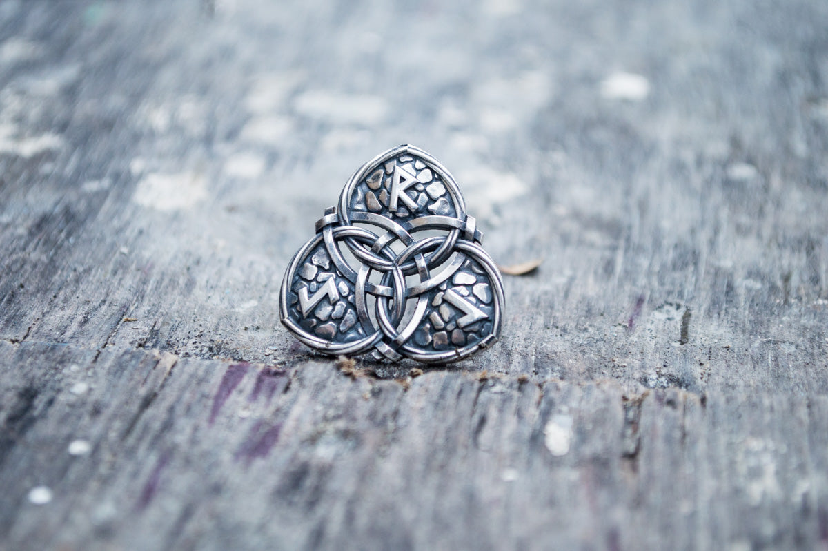 Pendentif Runique Ragnar — Argent 925