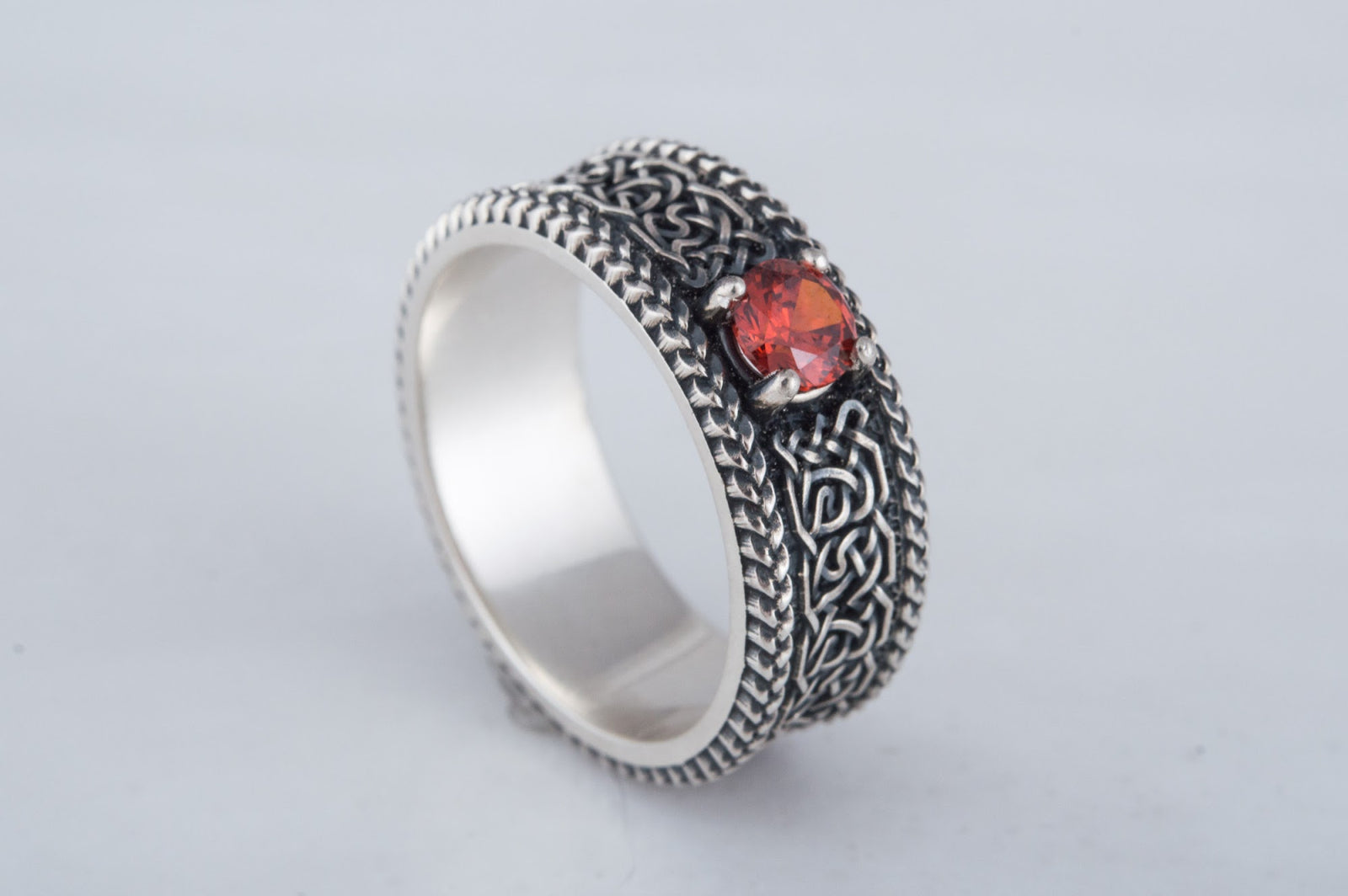 Bague Ornement Halvar — Argent 925