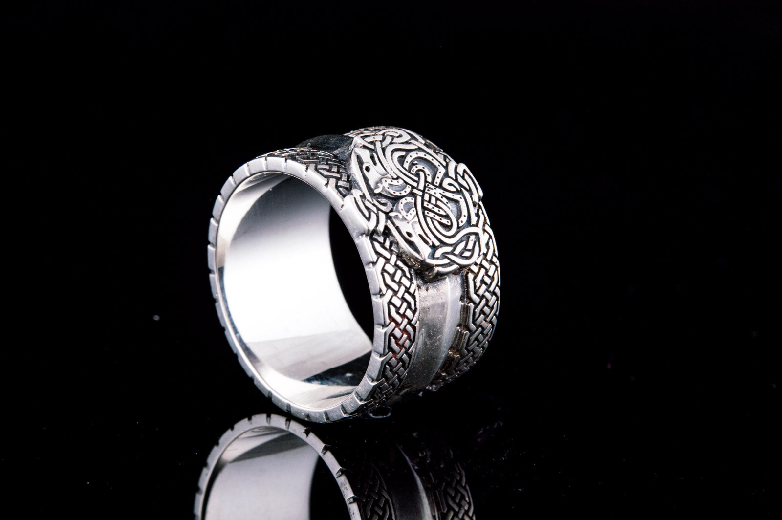Bague Anneau Viking Freyja — Argent 925