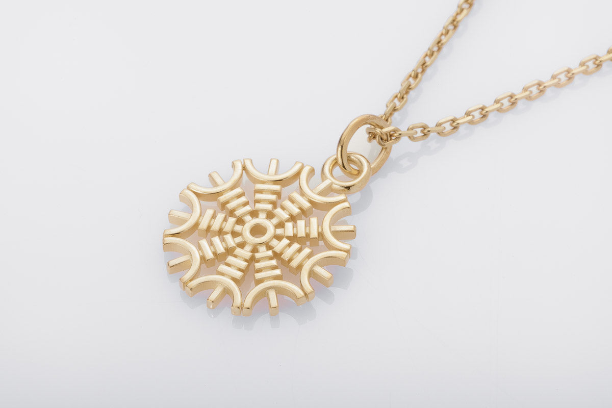 Pendentif Aegishjalmur Petit Modèle — Argent 925