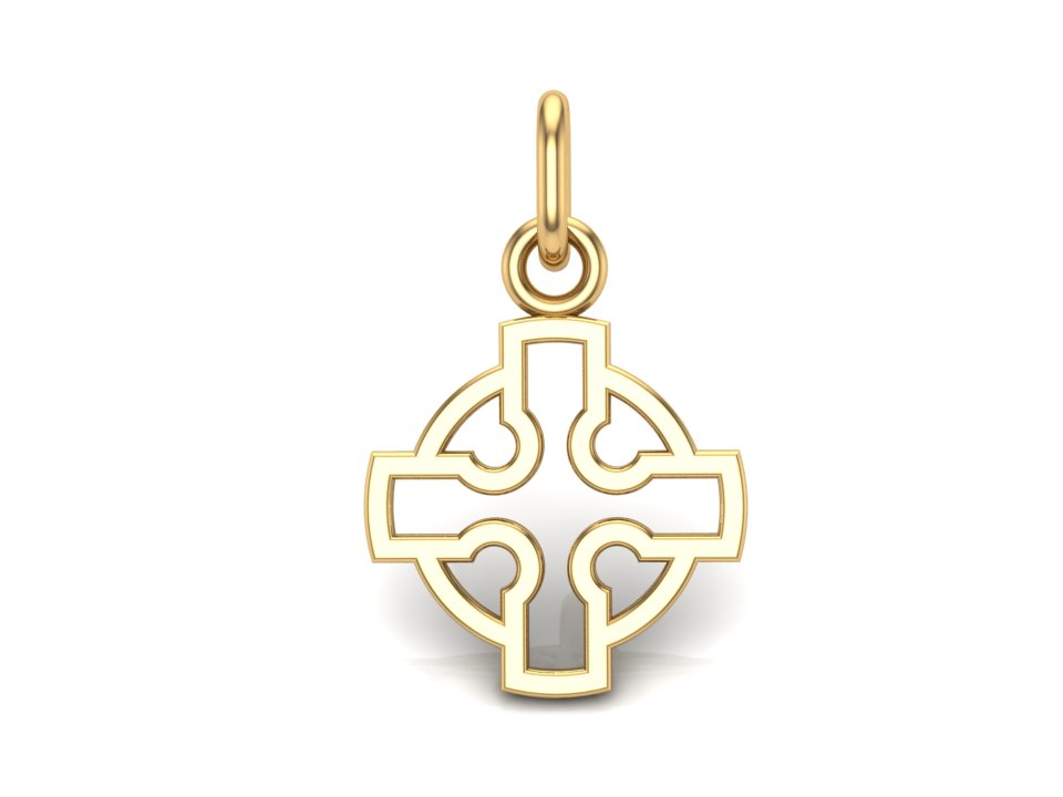 Pendentif Croix Miniature — Argent 925