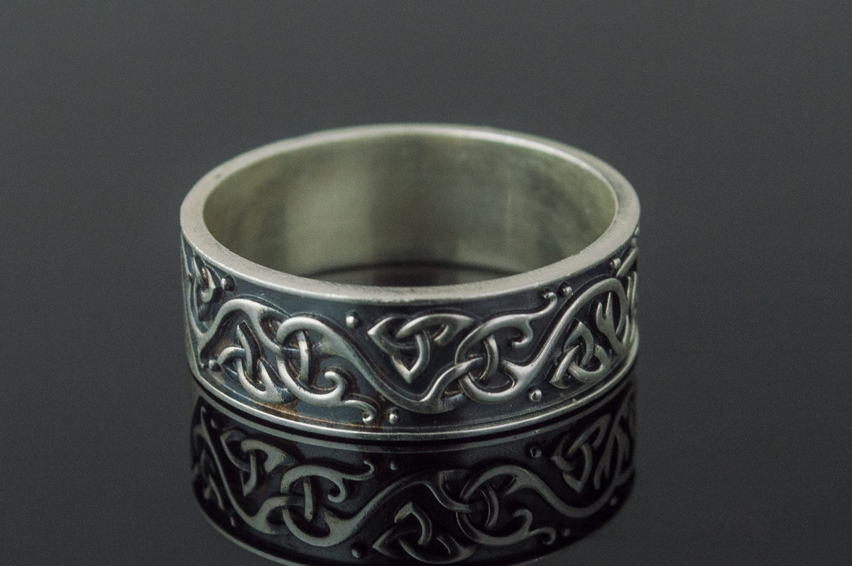 Bague Anneau Viking Halvar — Argent 925