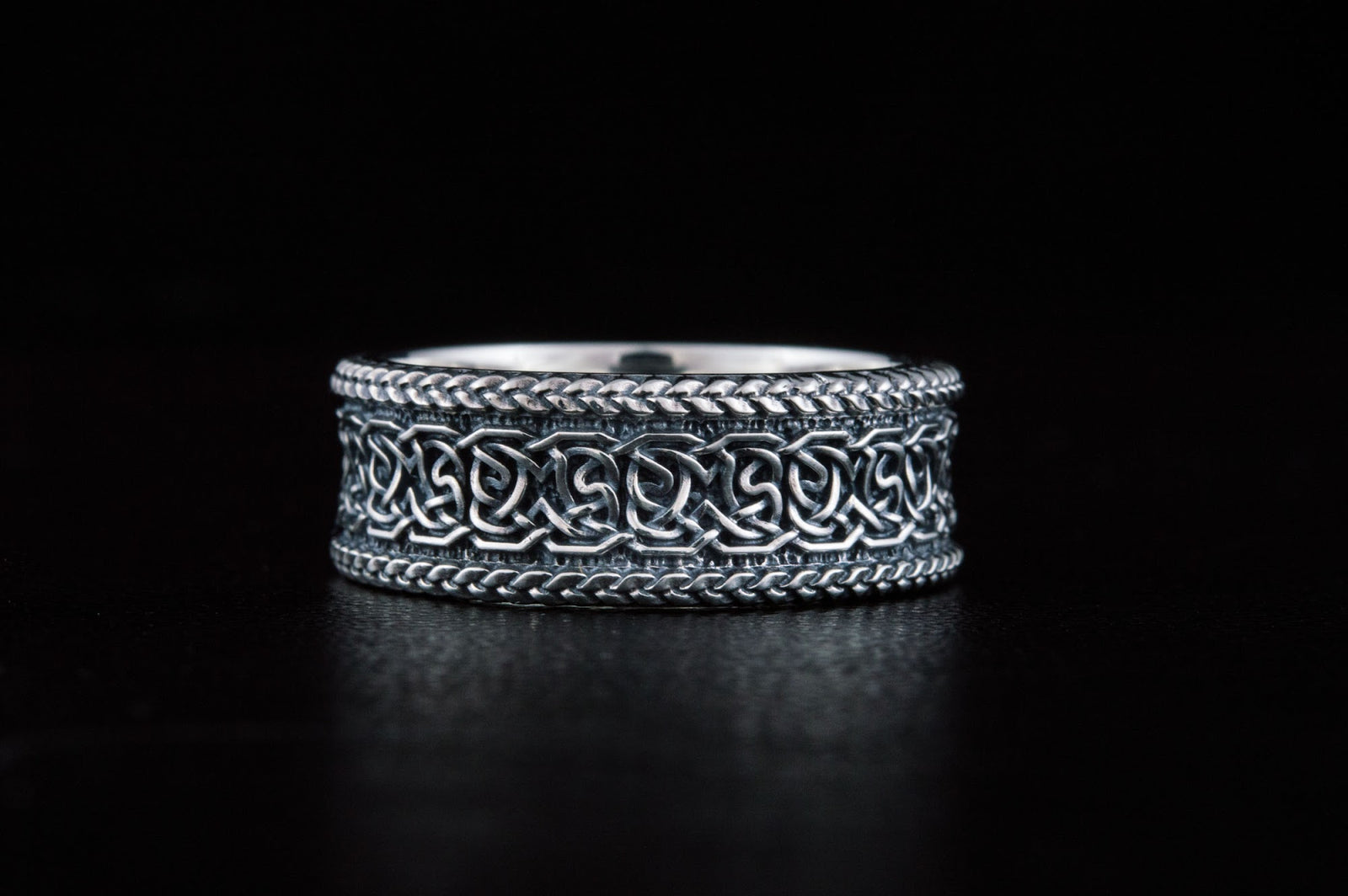 Bague Ornement Torvald — Argent 925