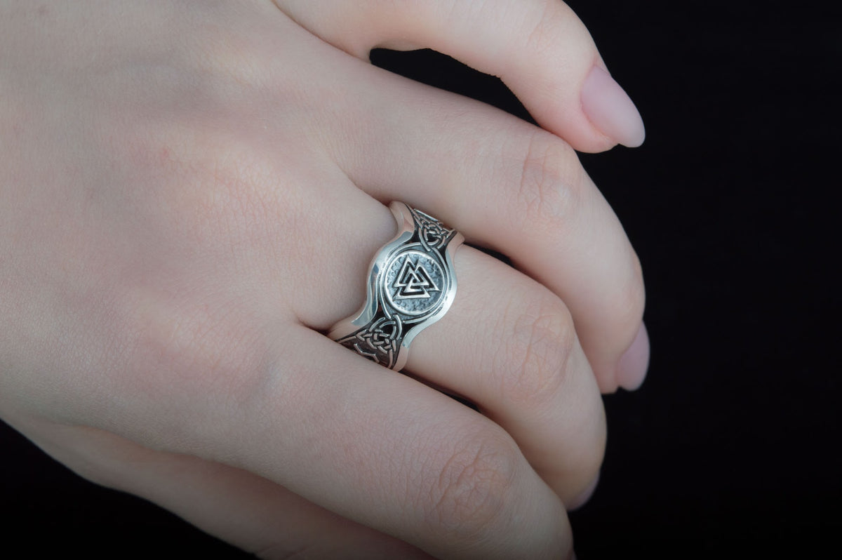 Bague Viking Salut à Odin — Argent 925