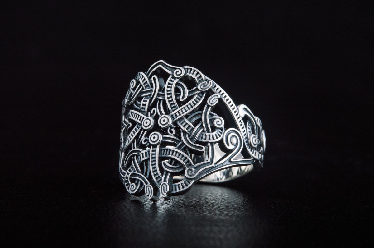 Bague Ornement Ketil — Argent 925