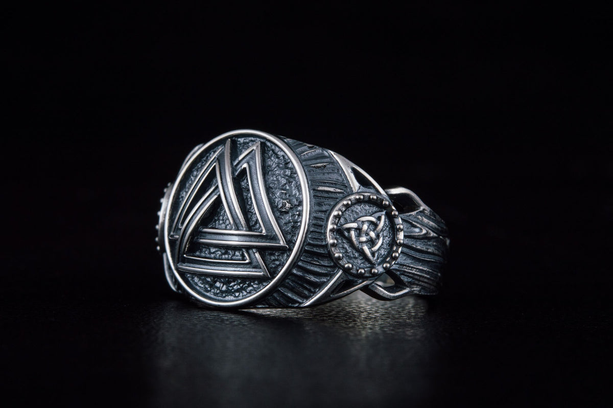 Bague Valknut Ivar — Argent 925