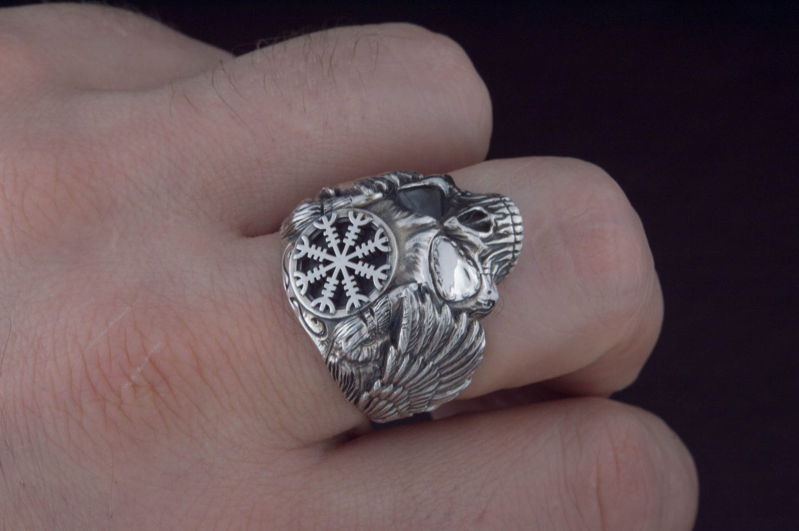 Bague Dieux Vikings Ivar — Argent 925