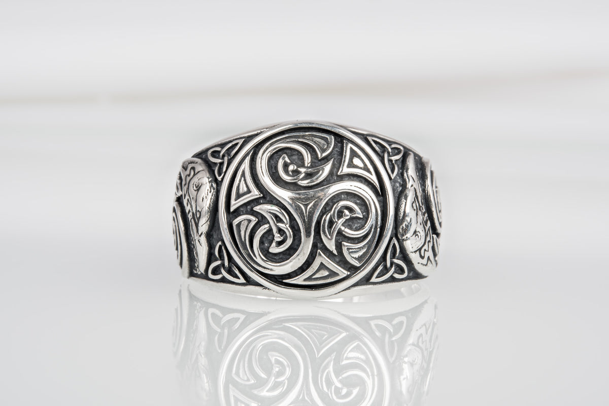 Bague Viking Valhalla — Argent 925