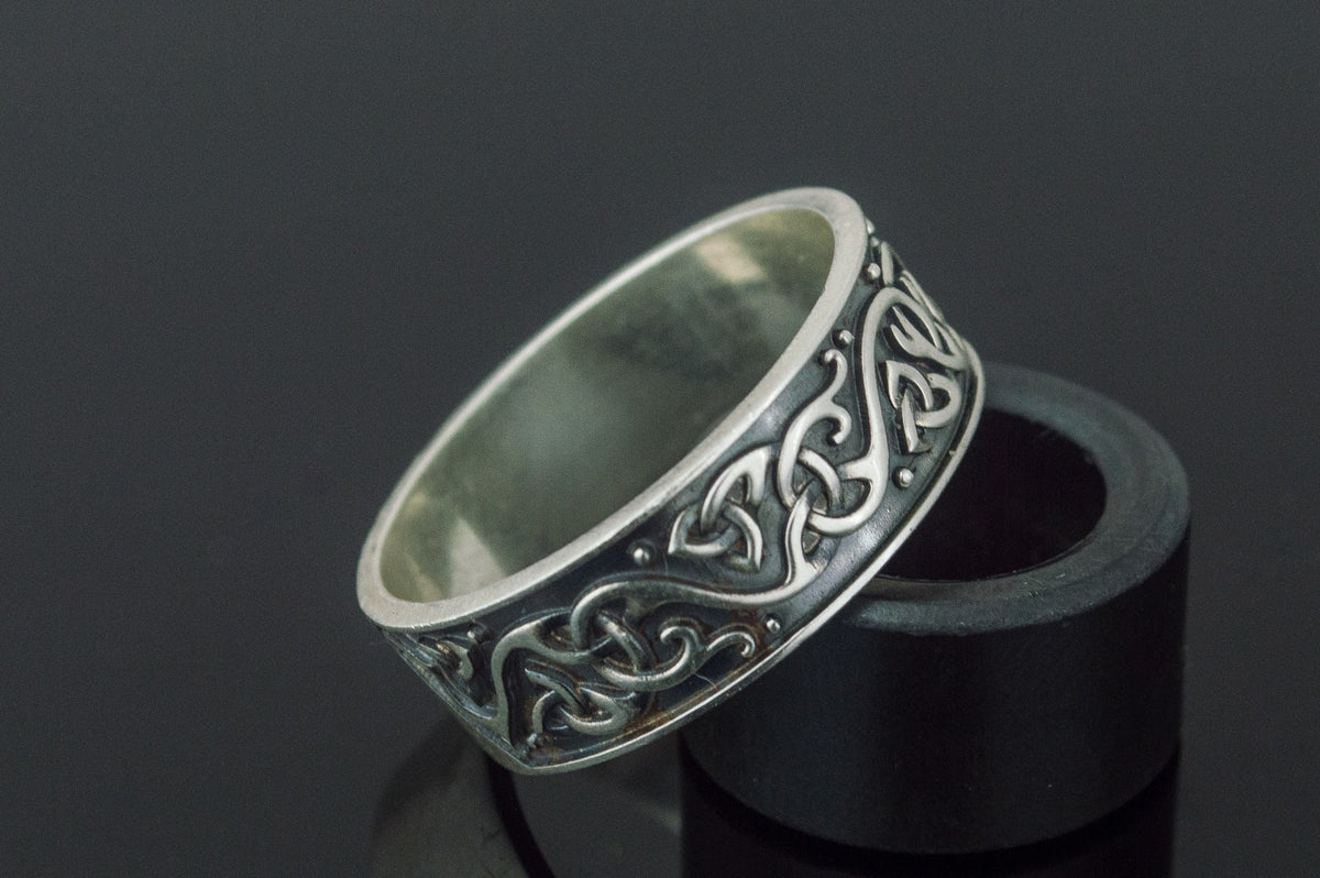 Bague Anneau Viking Halvar — Argent 925