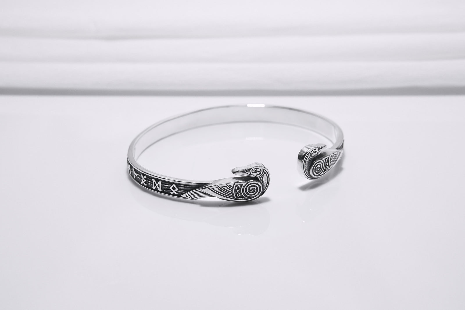 Bracelet Viking Grand Modèle — Argent 925