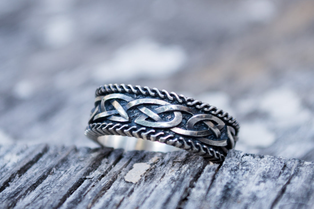 Bague Ornement Bjorn — Argent 925
