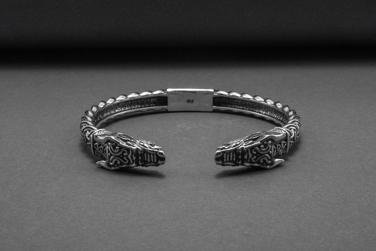Bracelet Loup — Argent 925