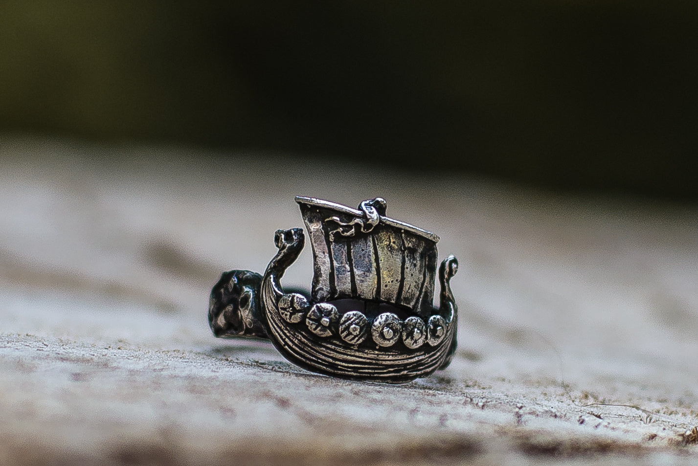 Bague Drakkar — Argent 925