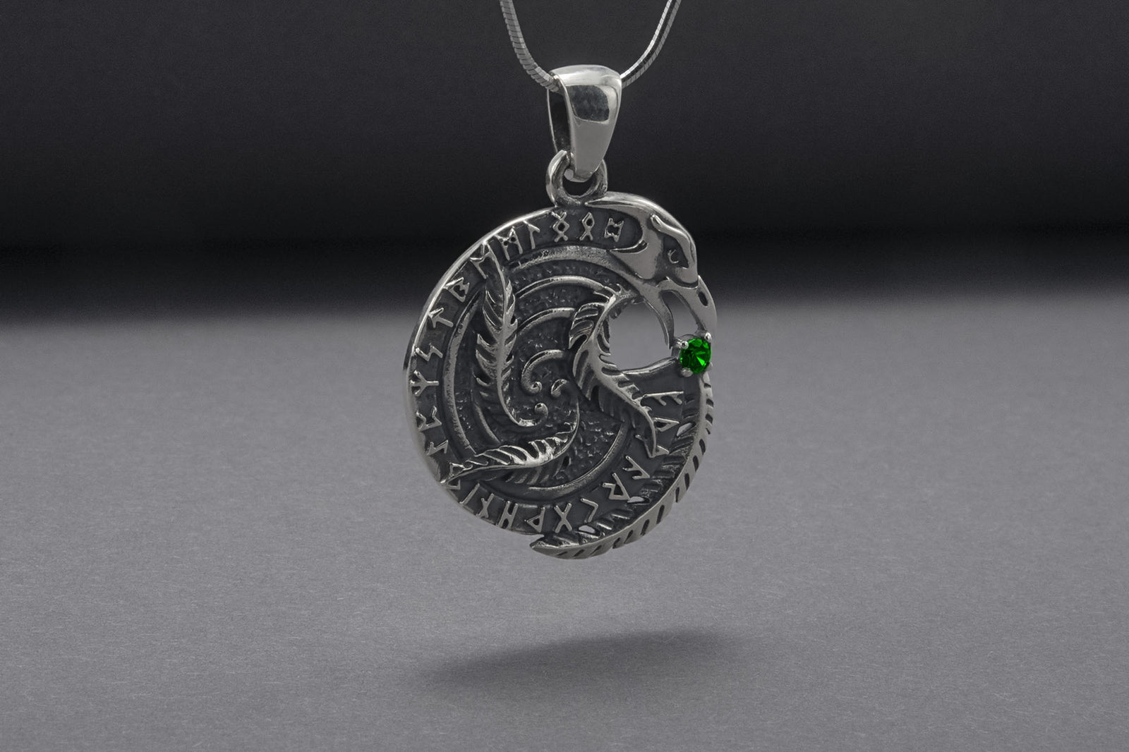 Pendentif Viking Solveig — Argent 925
