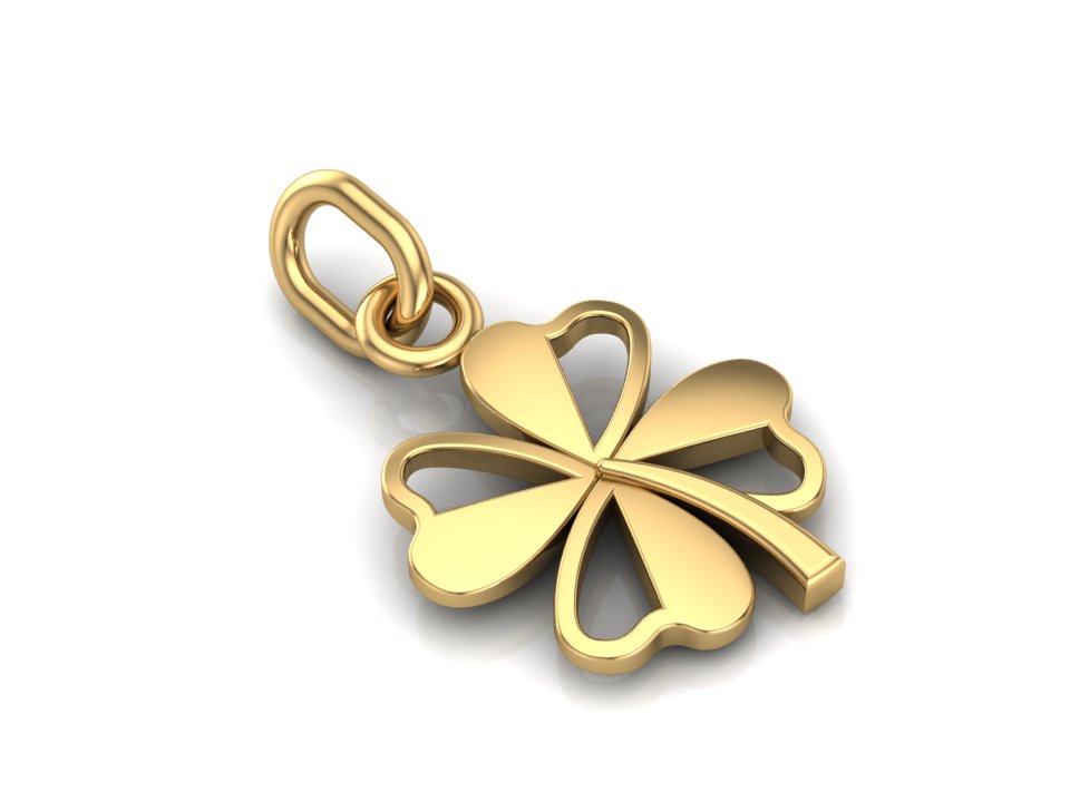 Pendentif Feuille — Argent 925