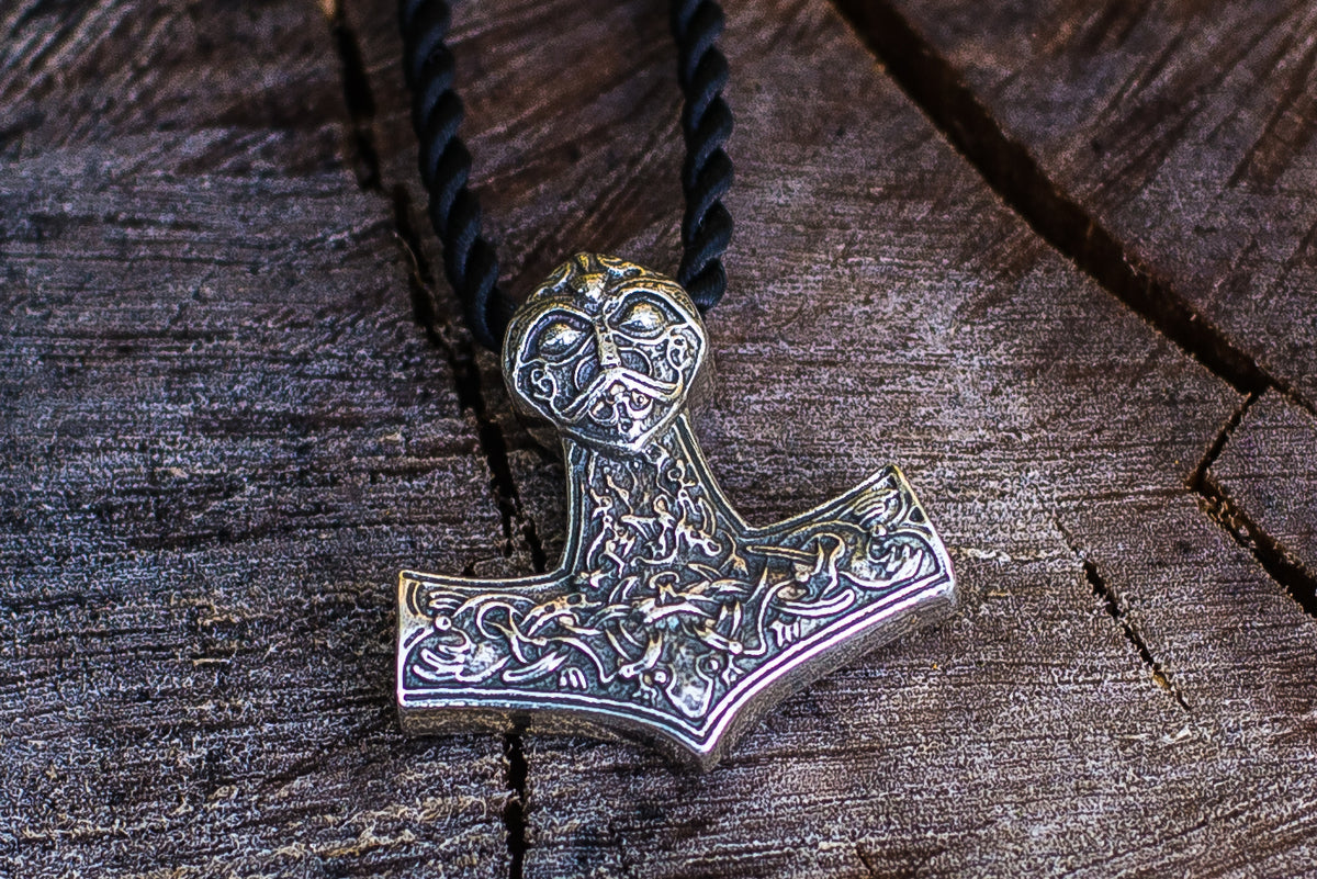 Pendentif Mjölnir Ivar — Argent 925