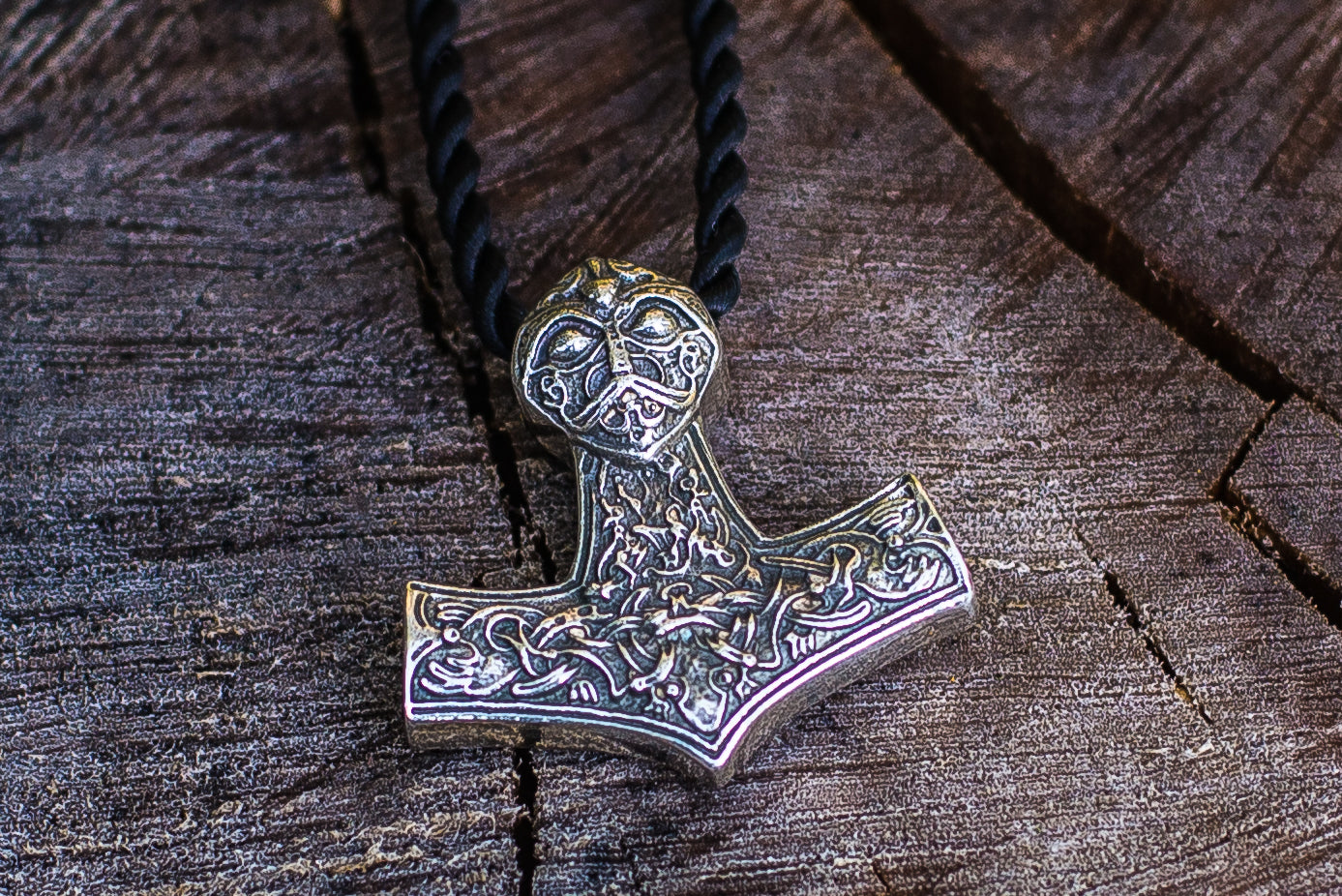 Pendentif Mjölnir Ivar — Argent 925