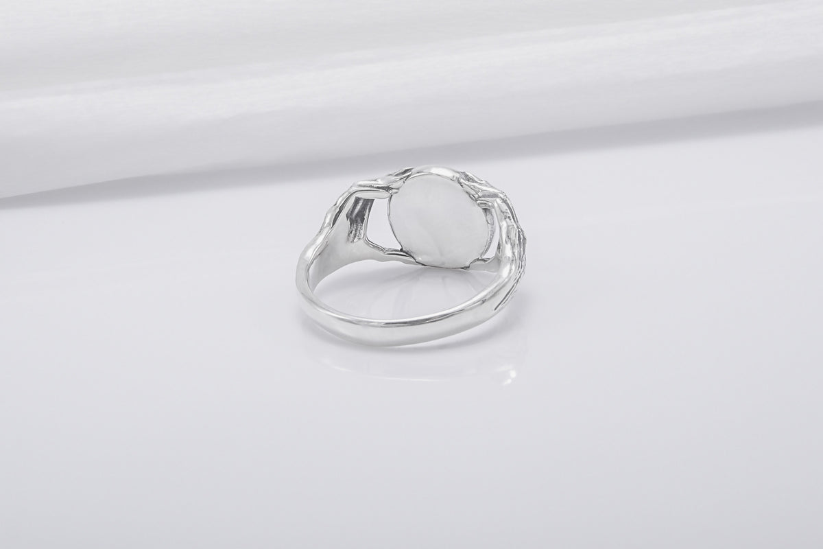 Bague Minimaliste Vegvisir — Argent 925