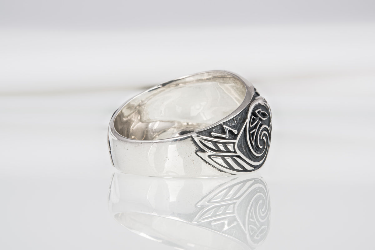 Bague Viking Valhalla — Argent 925