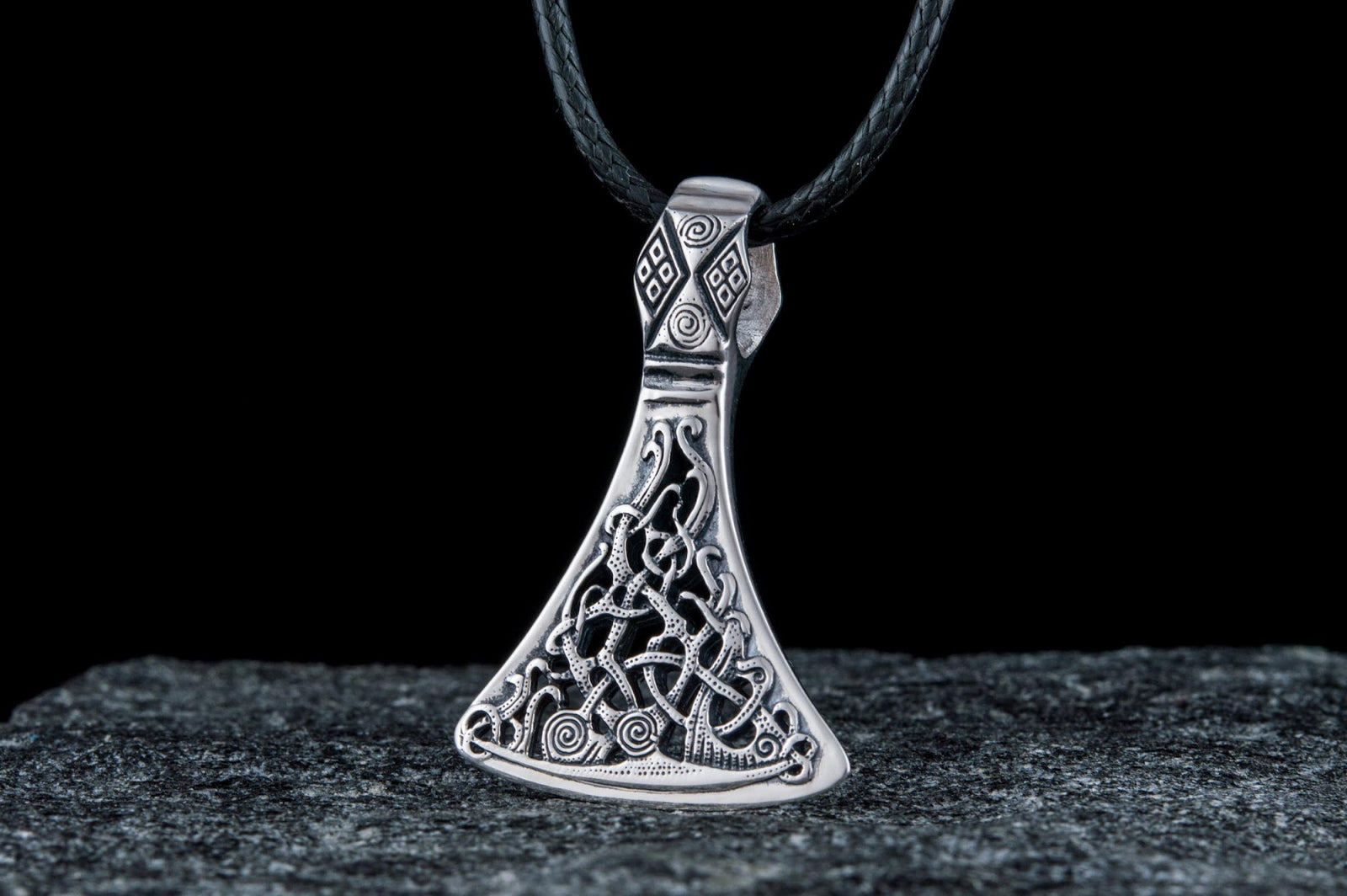 Pendentif Hache et Style Mammen — Argent 925