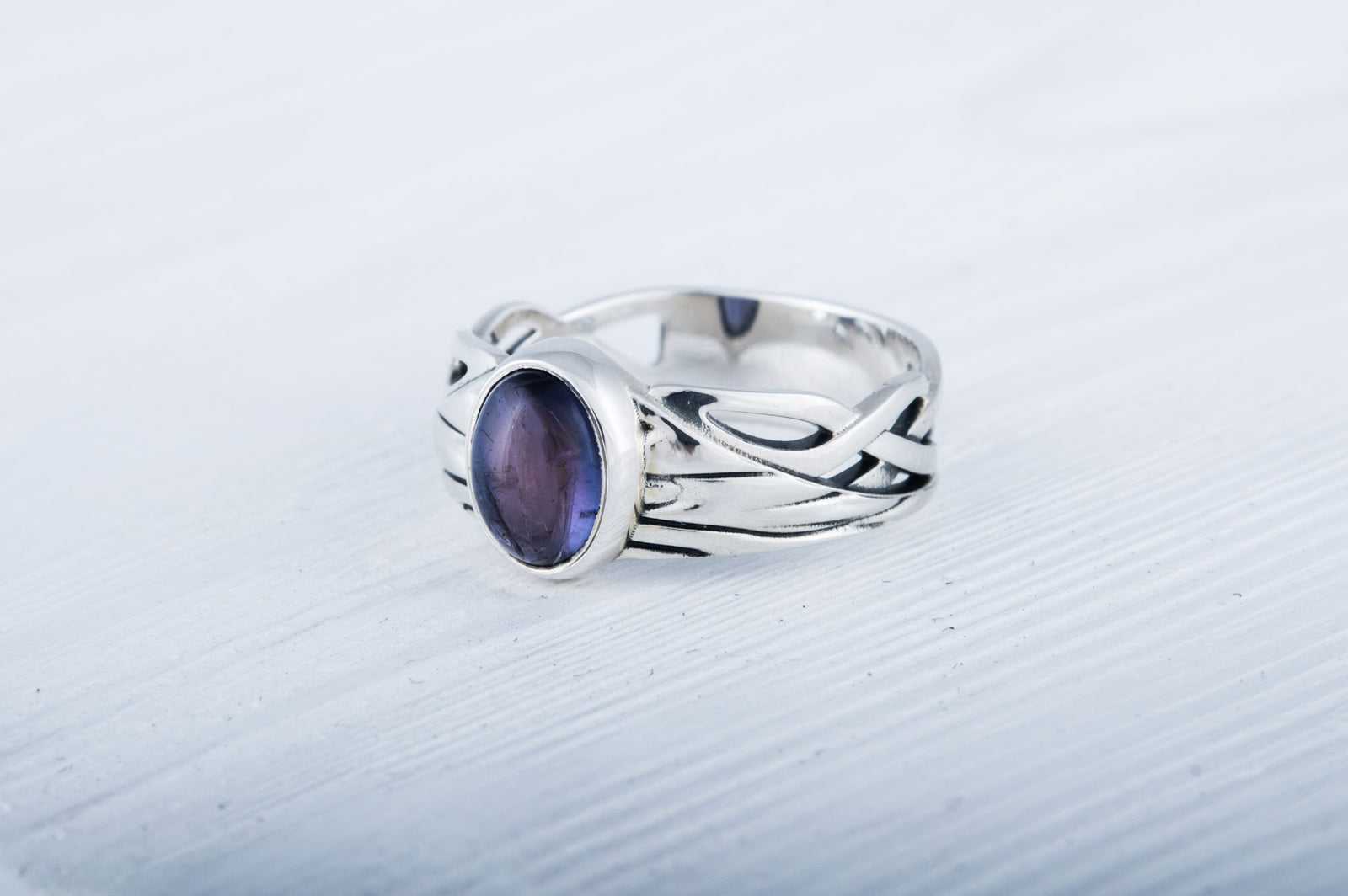 Bague Cabochon Bergthor — Argent 925