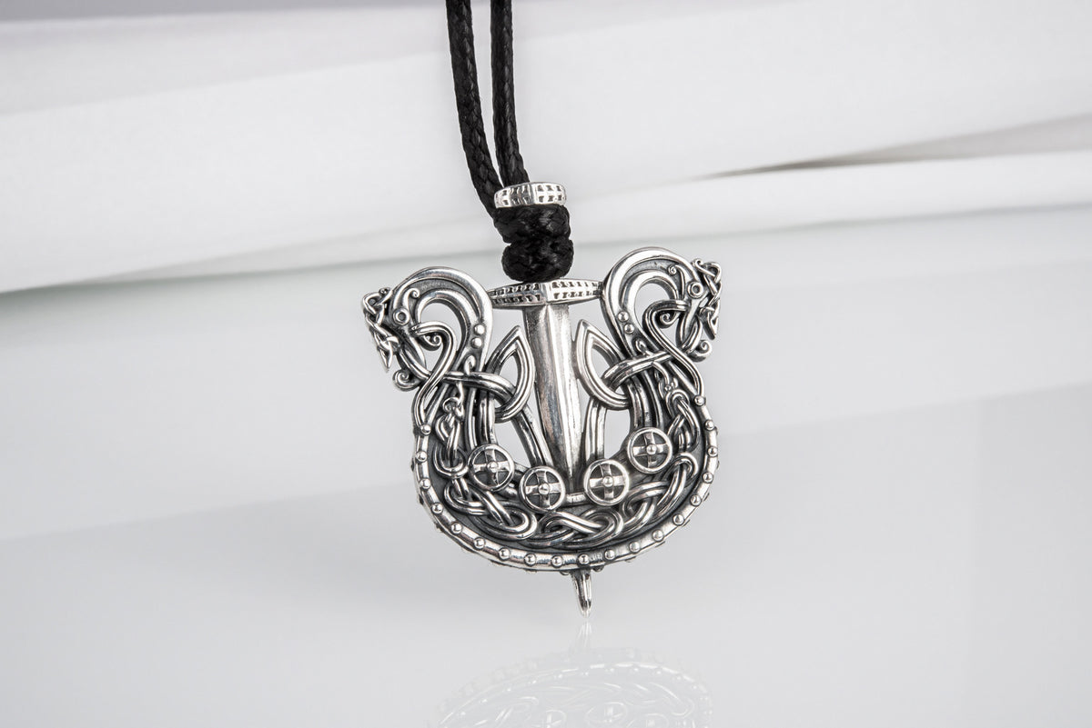 Pendentif Viking Halvar — Argent 925