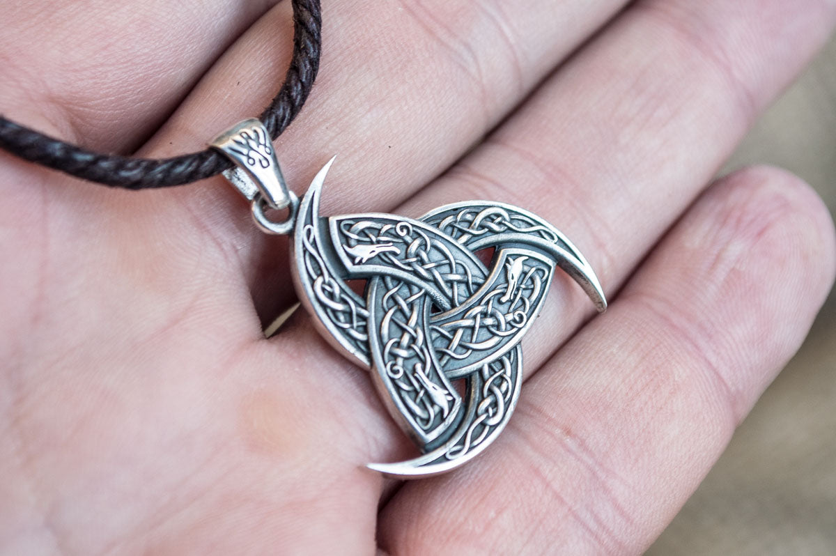 Pendentif Odin Viking — Argent 925