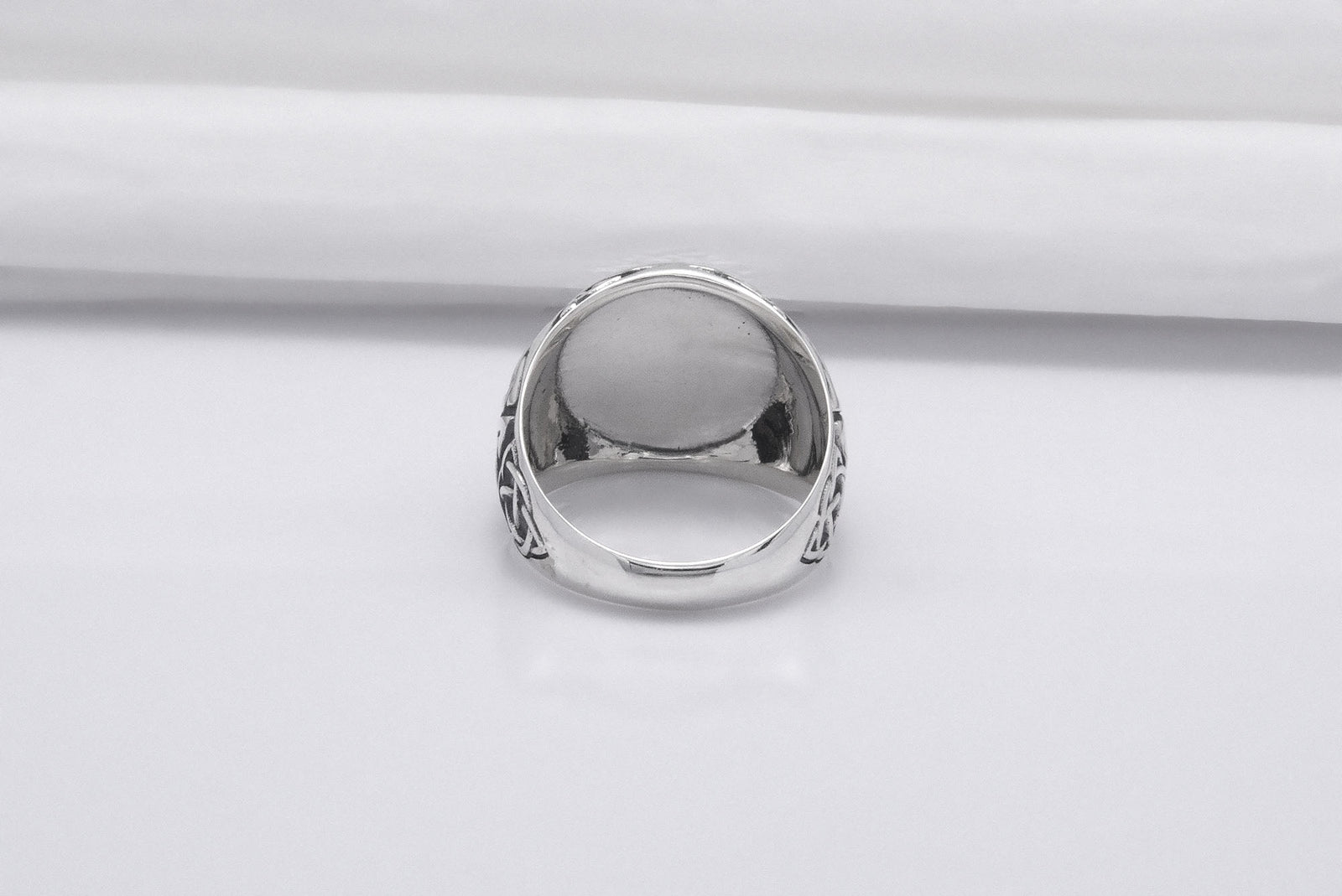 Bague Chevalière Viking Freyja — Argent 925