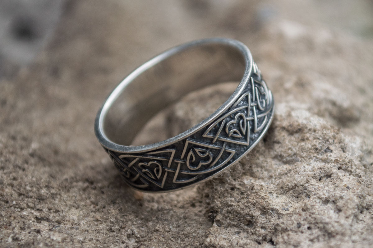 Bague Anneau Viking Sven — Argent 925