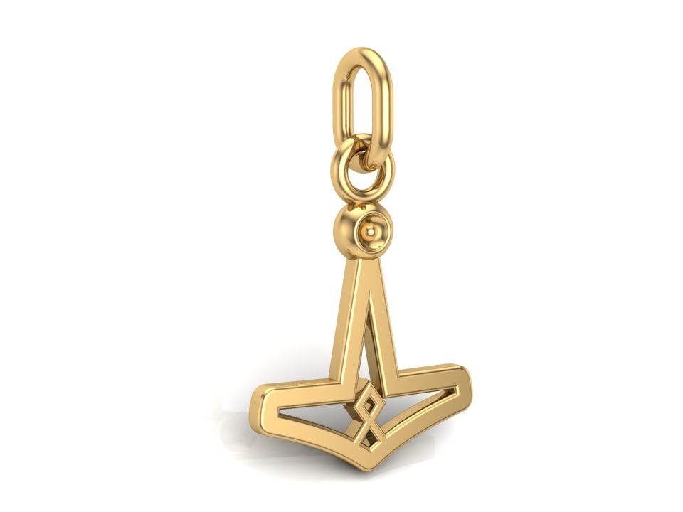 Pendentif Viking Miniature — Argent 925