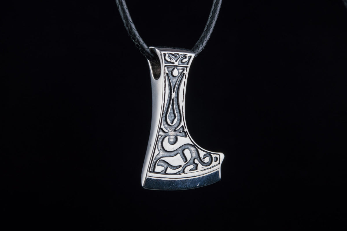 Pendentif Hache et Ornement Perun — Argent 925