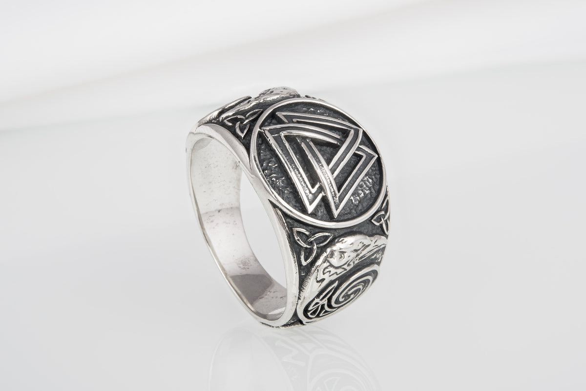 Bague Viking Asgard — Argent 925