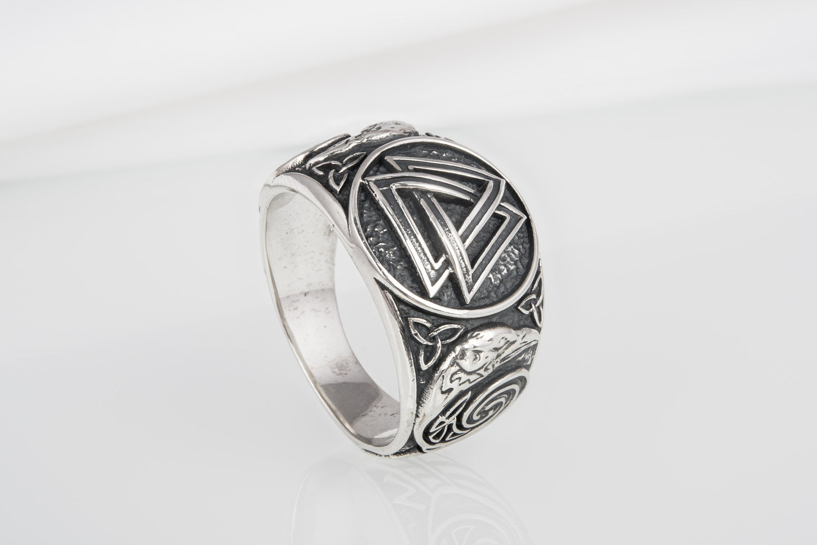 Bague Viking Asgard — Argent 925