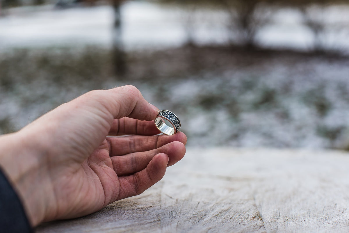 Bague Triquetra — Argent 925