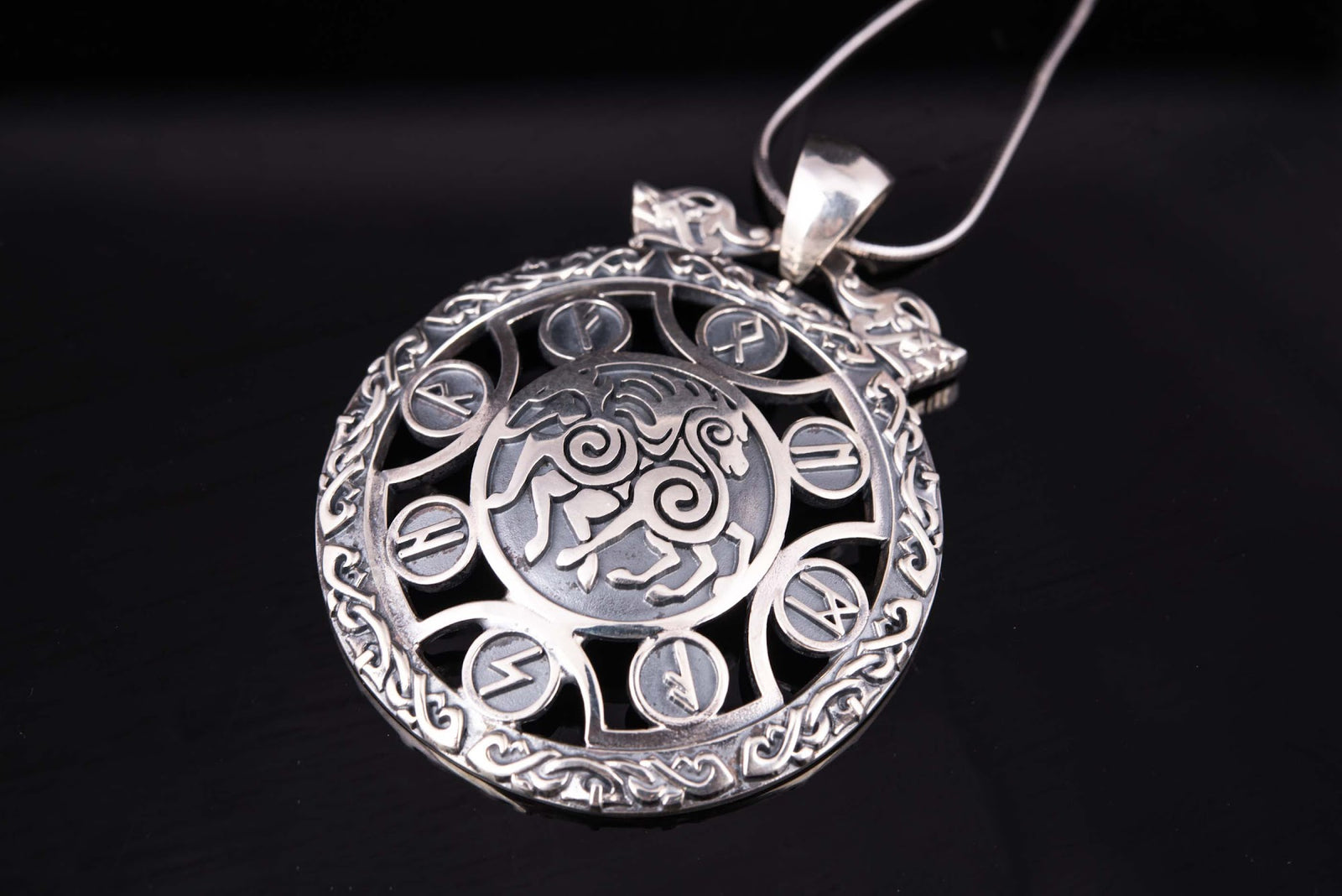 Pendentif Viking Rollon — Argent 925