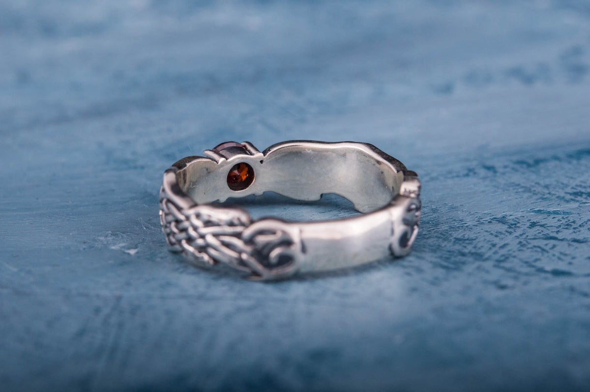 Bague Ornement Leif — Argent 925