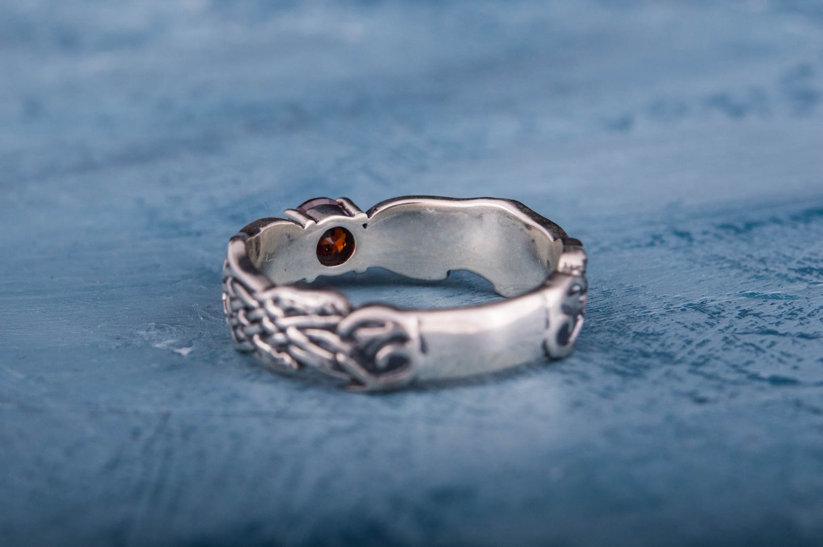Bague Ornement Leif — Argent 925