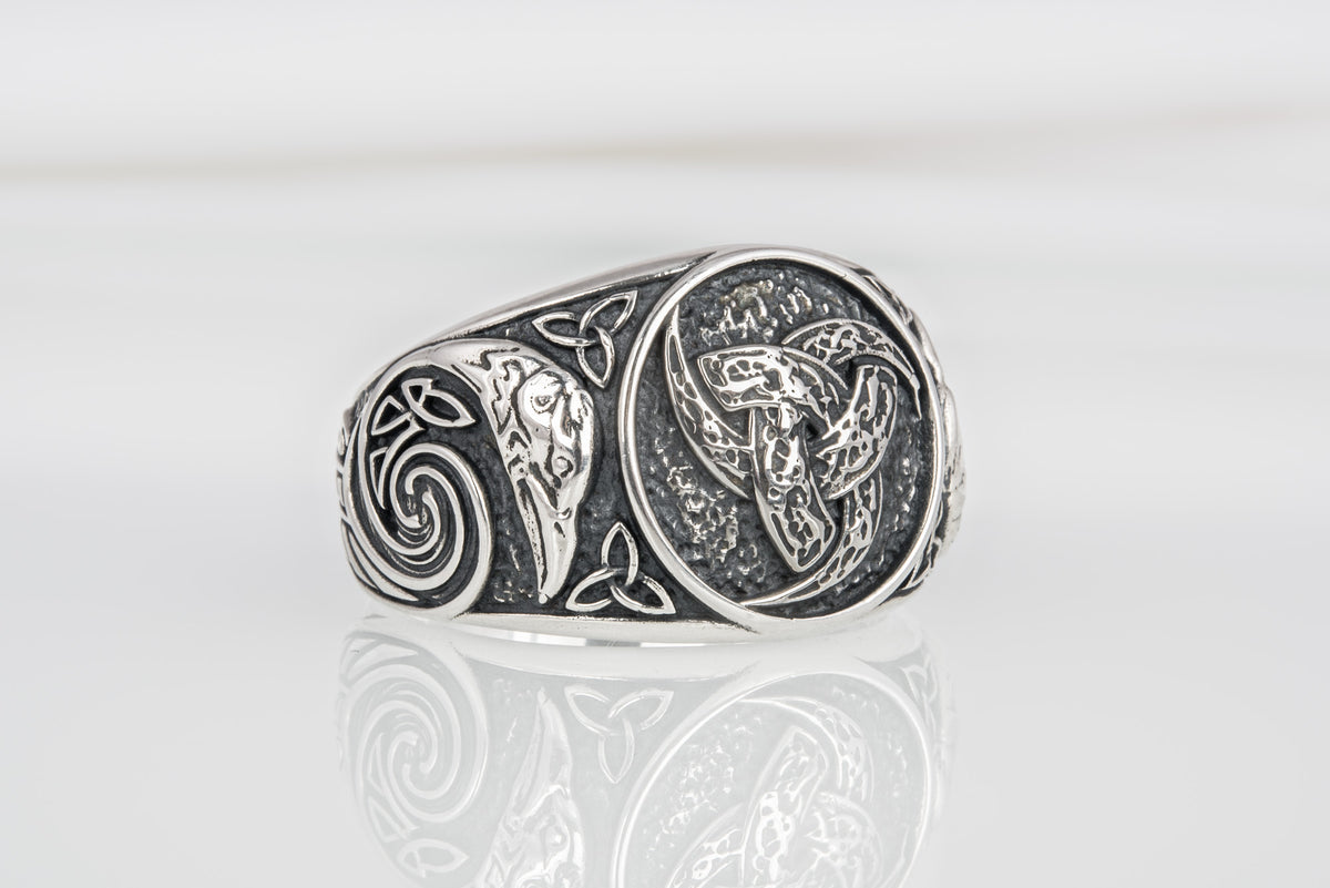 Bague Viking Fjord — Argent 925