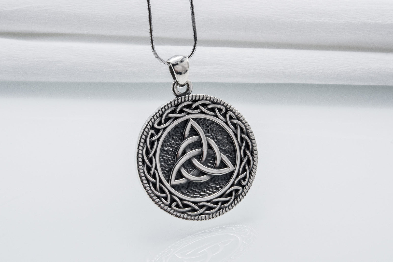 Pendentif Symboles Vikings — Argent 925