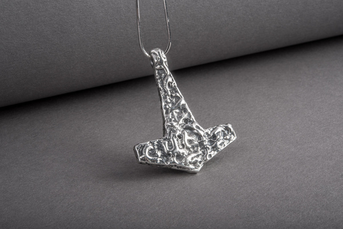 Pendentif Mjölnir Floki — Argent 925