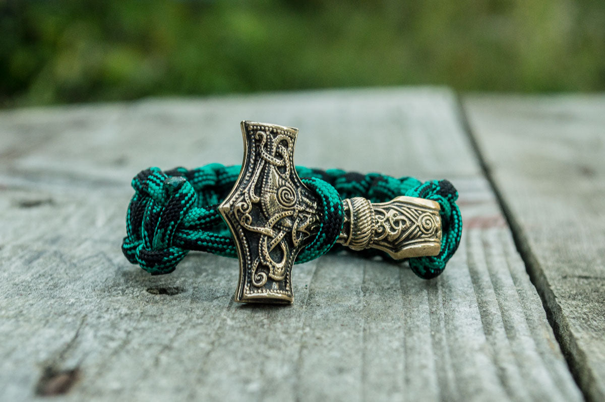 Bracelet Paracorde Bjorn — Argent 925