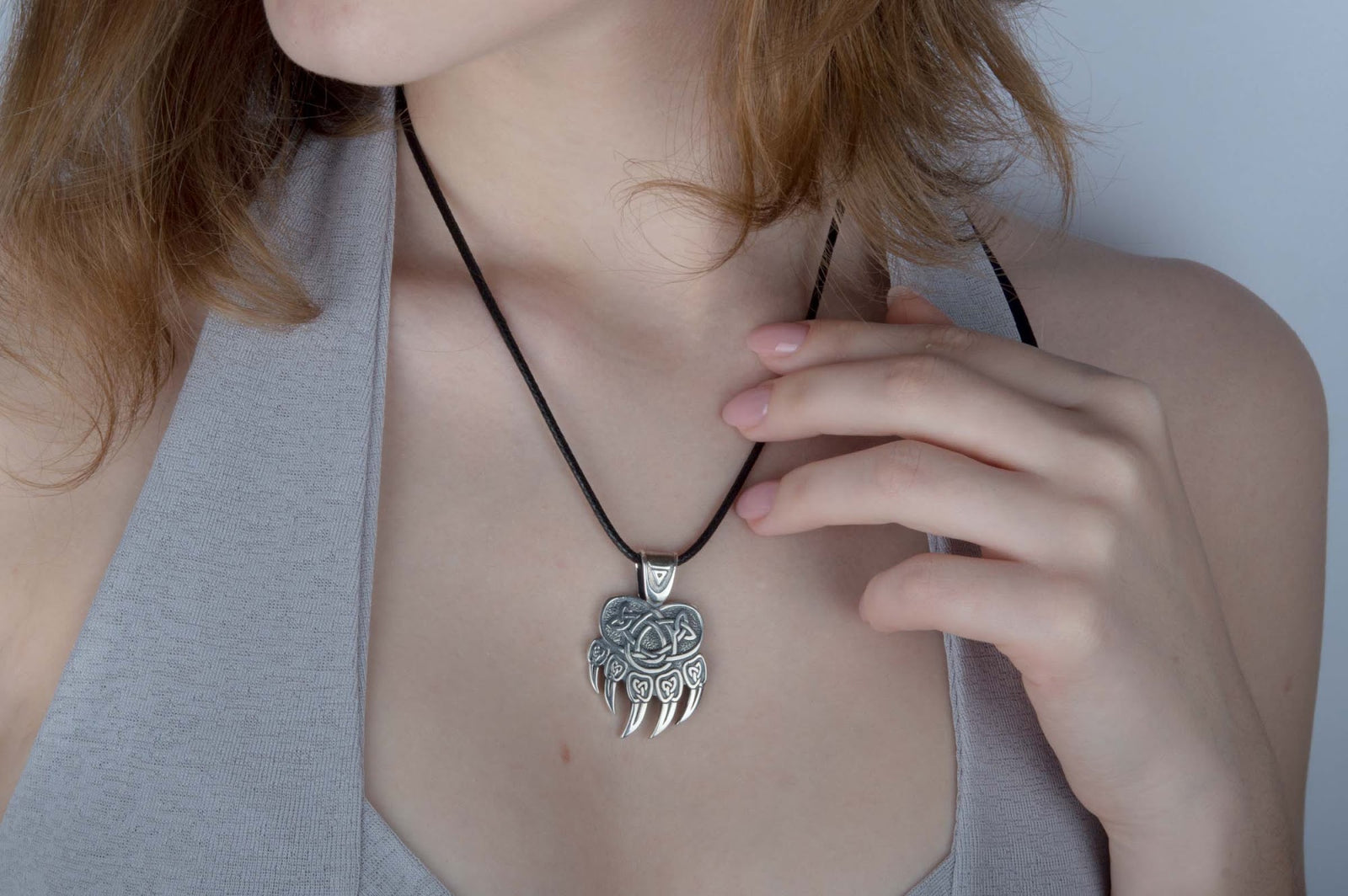 Pendentif Amulette Viking — Argent 925