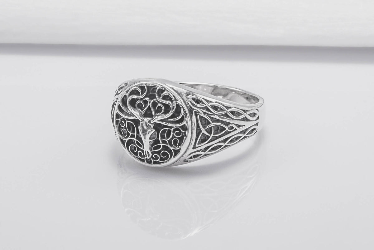 Bague Viking Skald — Argent 925