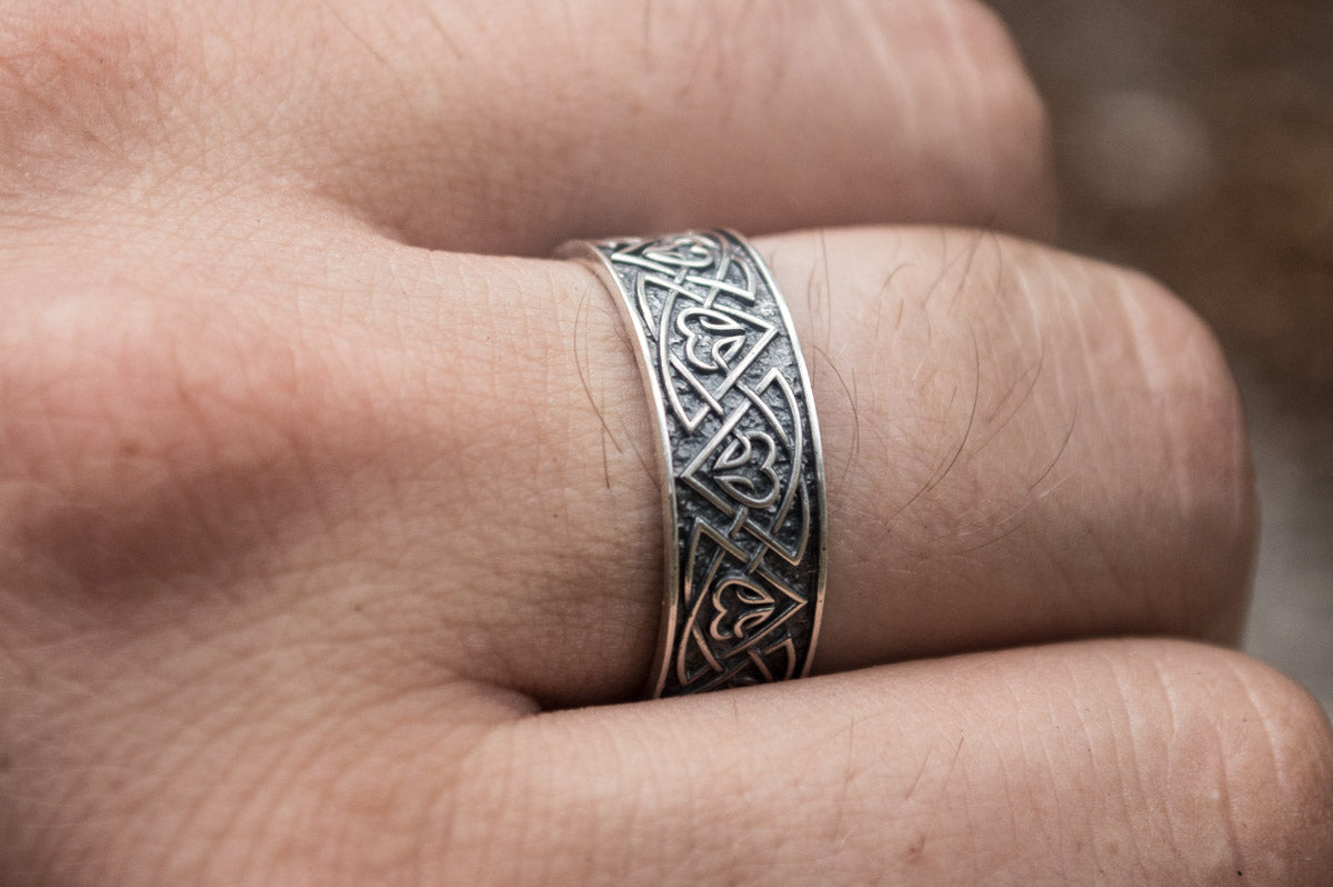 Bague Anneau Viking Sven — Argent 925
