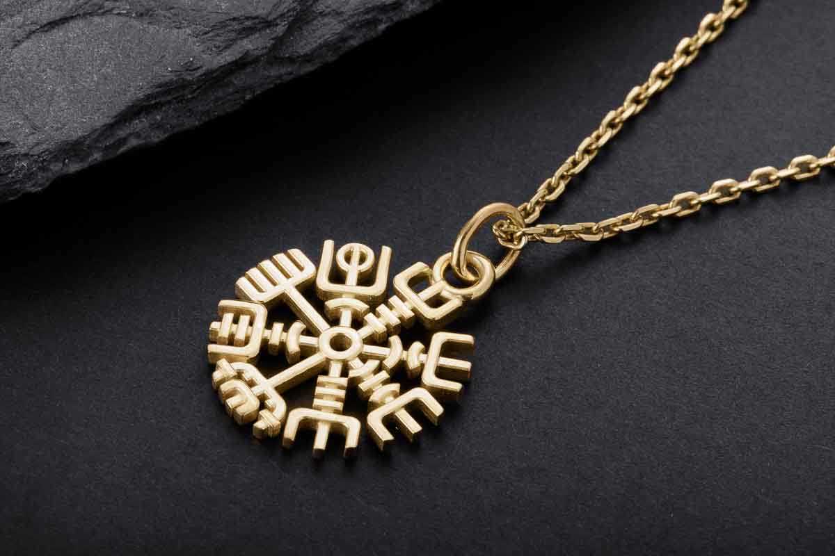 Pendentif Boussole — Argent 925