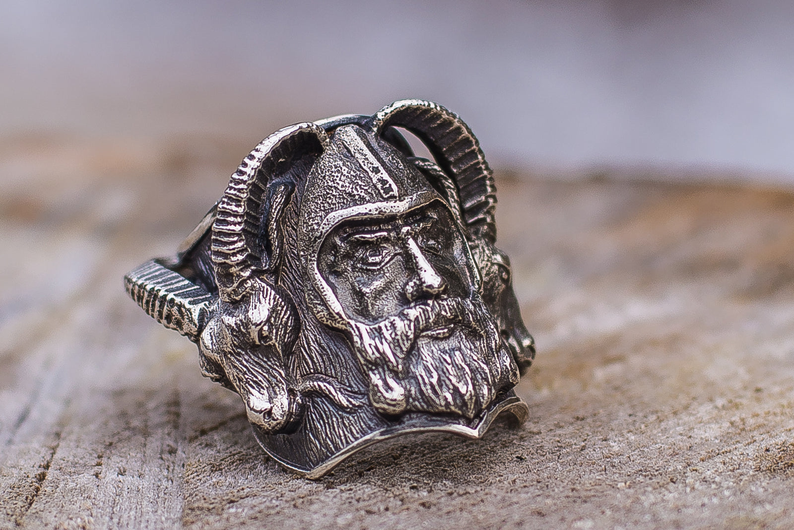Bague Massive Thor — Argent 925